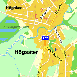 Södergatan Högsäter - Karta På Eniro