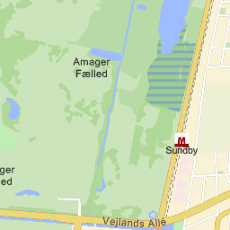 2450 København Sv - kort på Krak